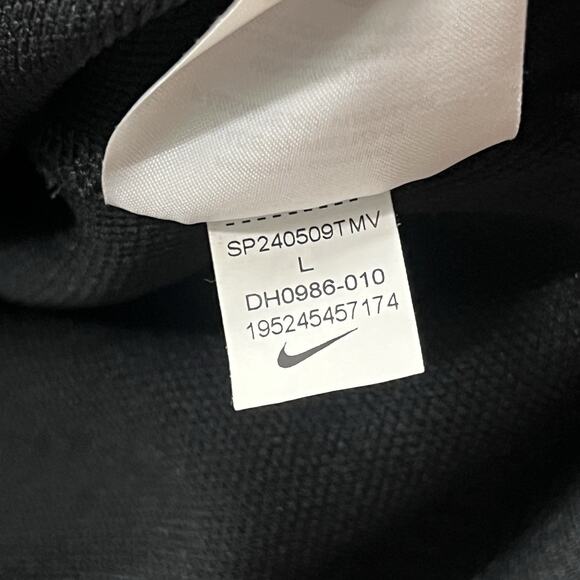 New York Mets Nike Golf Mens Dri-FIT Player Half Zip Size Large DH0986-010 Black - Picture 6 of 7